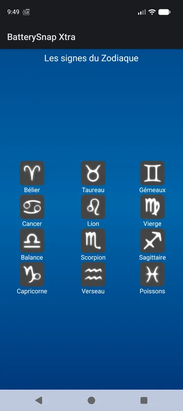 Pack de widgets Zodiaque — les douze signes au choix